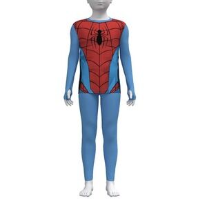 ClimateRight By Cuddl Duds Spiderman Boys M (8/10) Thermal Warm Underwear Set
